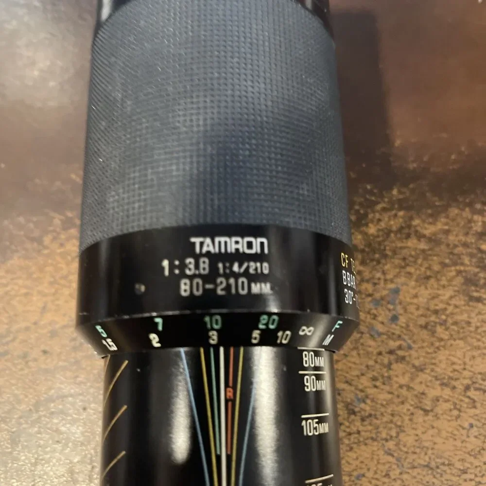 Tamron 80-210mm F/3.8-4 CF Tele-Macro Compact Zoom Adaptall Used Very Good